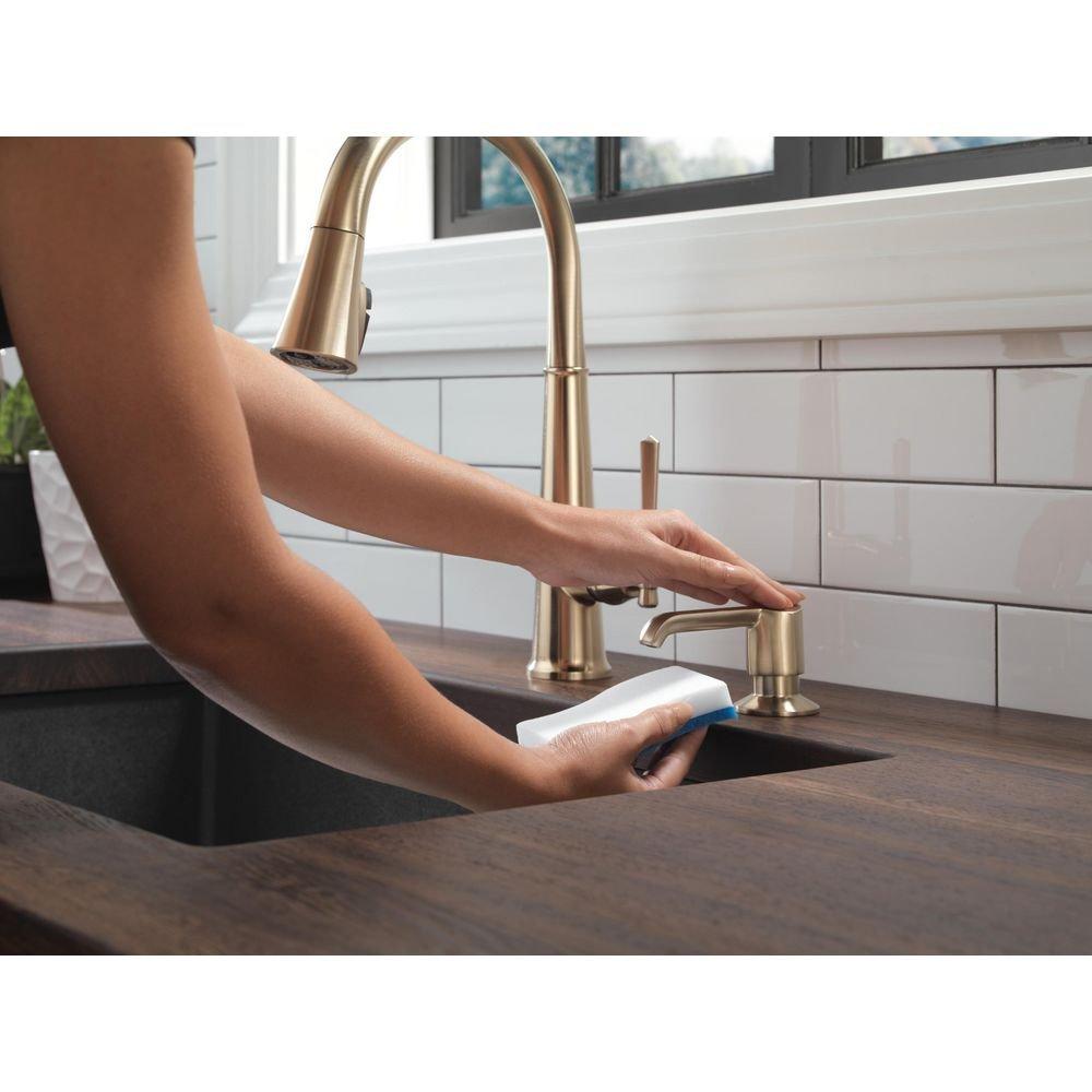 Delta Faucet Lumicoat Champagne Bronze 2-5/8 in. 13 oz. Kitchen Soap Dispenser 