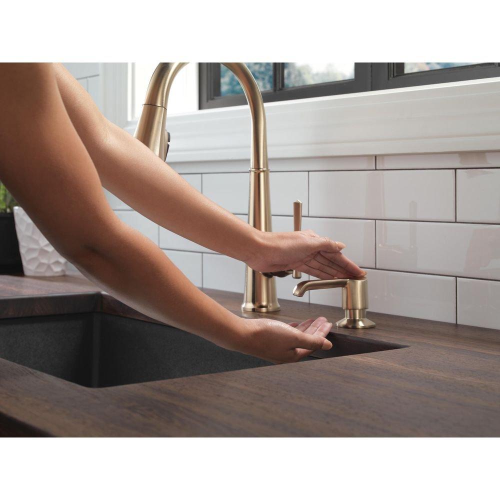 Delta Faucet Lumicoat Champagne Bronze 2-5/8 in. 13 oz. Kitchen Soap Dispenser 