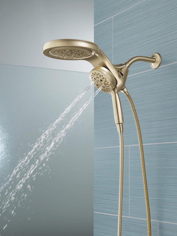 Delta Faucet Lumicoat Champagne Bronze Multi Function Hand Shower 