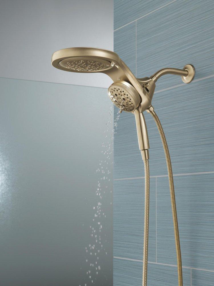 Delta Faucet Lumicoat Champagne Bronze Multi Function Hand Shower 