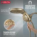 Delta Faucet Lumicoat Champagne Bronze Multi Function Hand Shower 