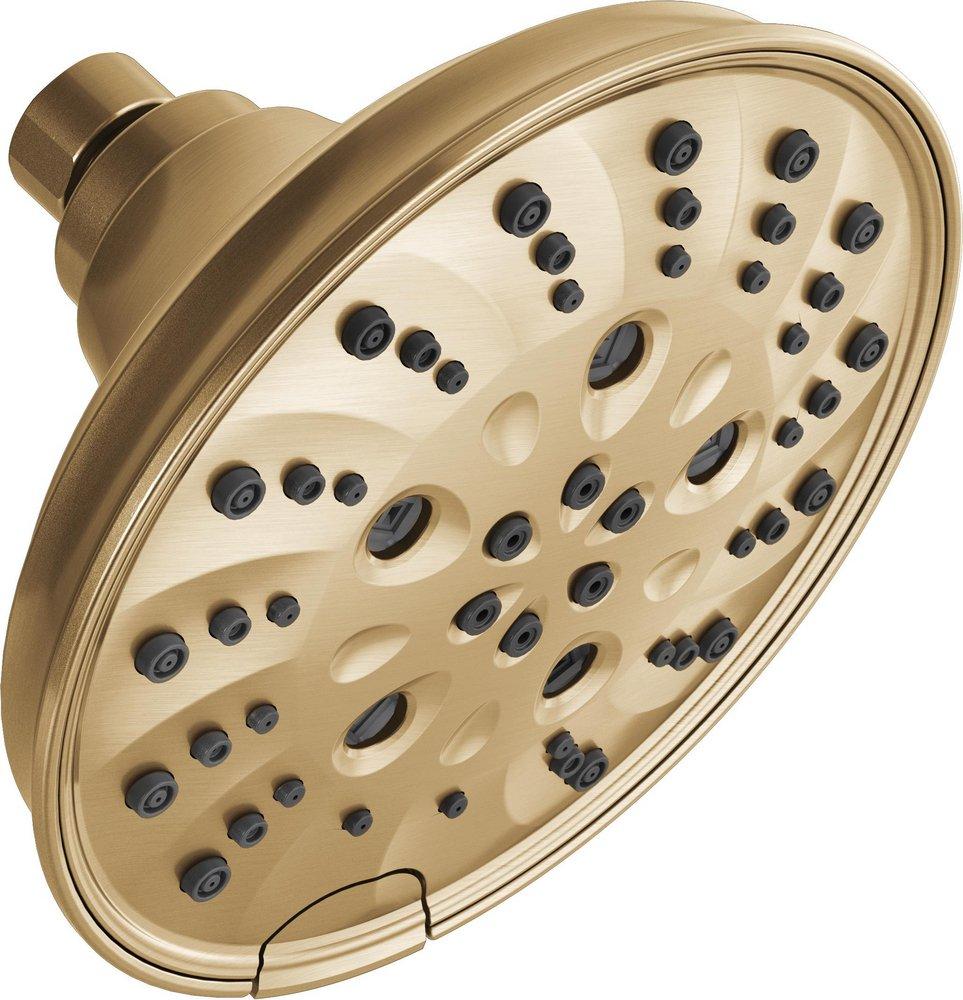 Delta Faucet Lumicoat Champagne Bronze Multi Function Showerhead 