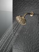 Delta Faucet Lumicoat Champagne Bronze Multi Function Showerhead 