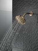 Delta Faucet Lumicoat Champagne Bronze Multi Function Showerhead 