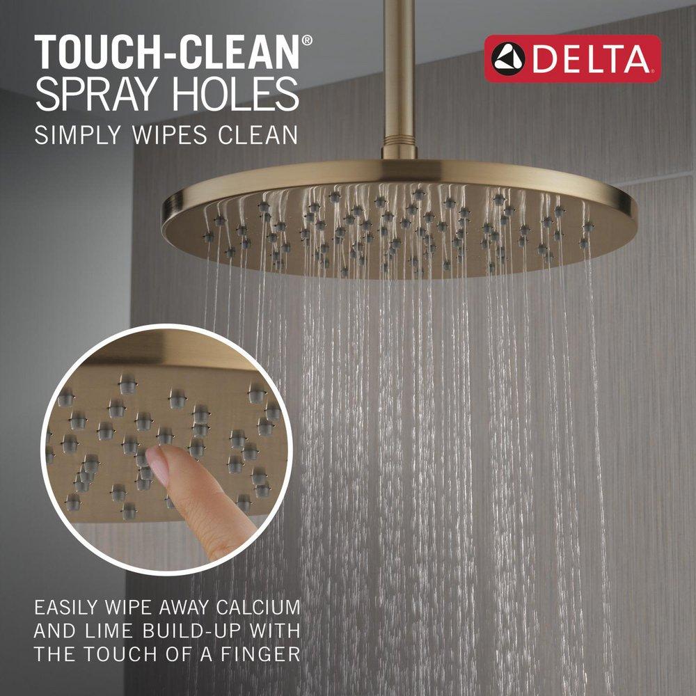 Delta Faucet Lumicoat Champagne Bronze Single Function Showerhead 