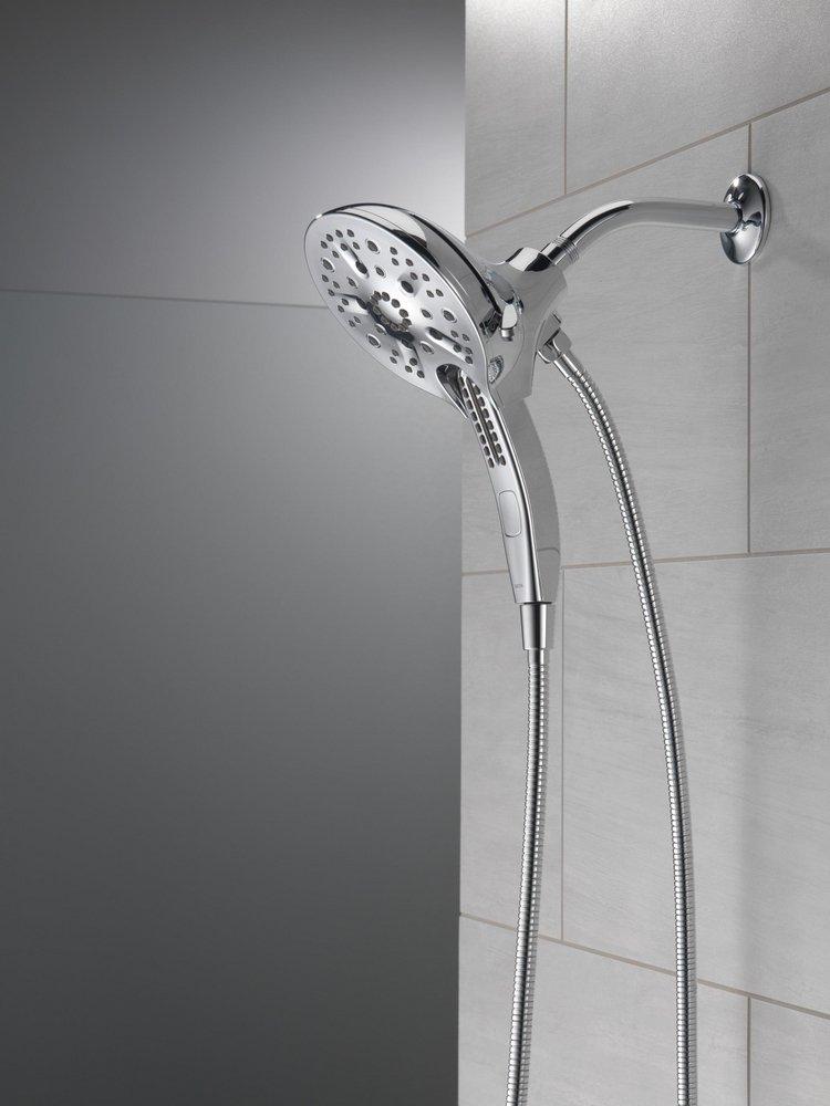 Delta Faucet Lumicoat Chrome Multi Function Showerhead 