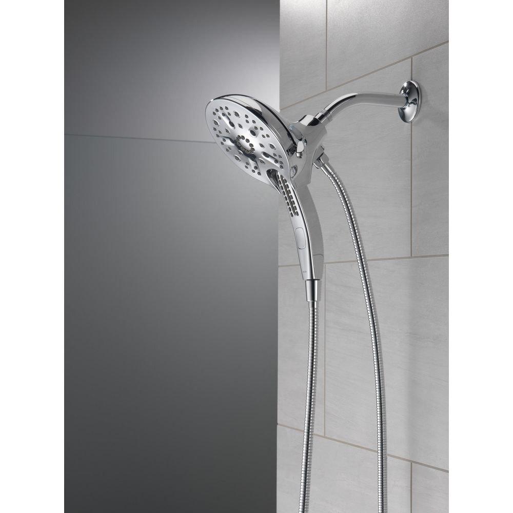 Delta Faucet Lumicoat Chrome Multi Function Showerhead 