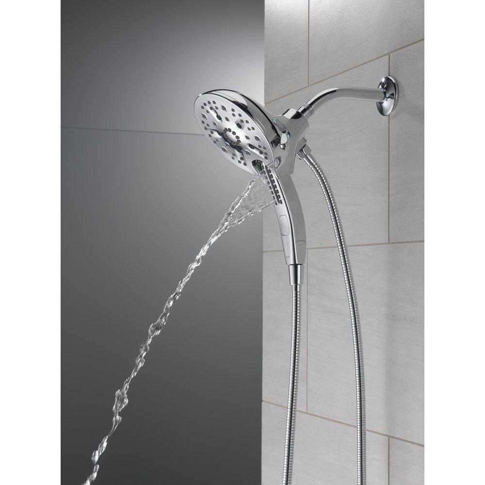 Delta Faucet Lumicoat Chrome Multi Function Showerhead 