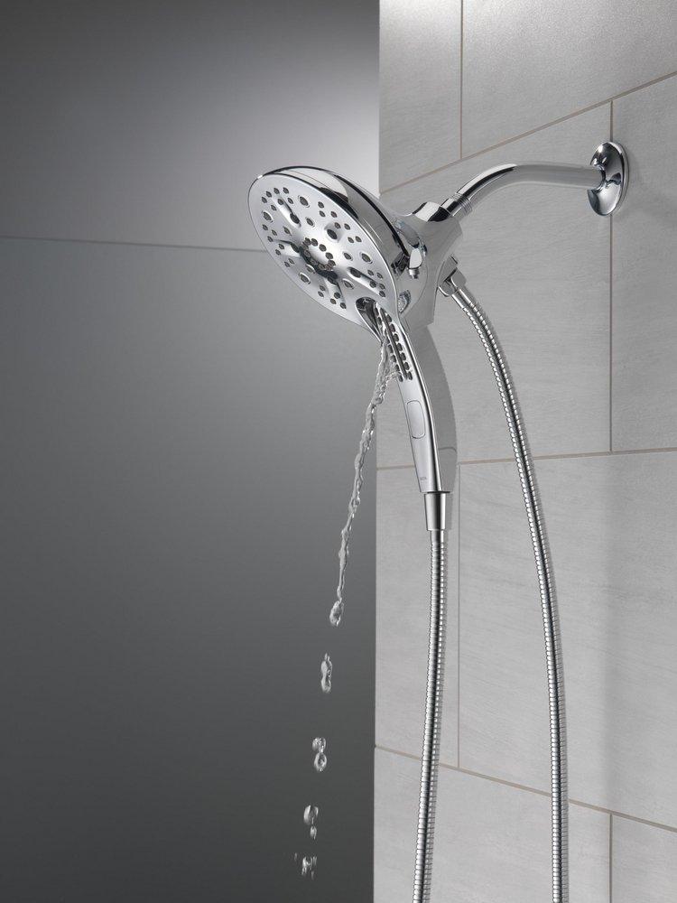 Delta Faucet Lumicoat Chrome Multi Function Hand Shower 
