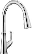 Single Handle Pull Down Sprayer Kitchen Faucet in Chrome