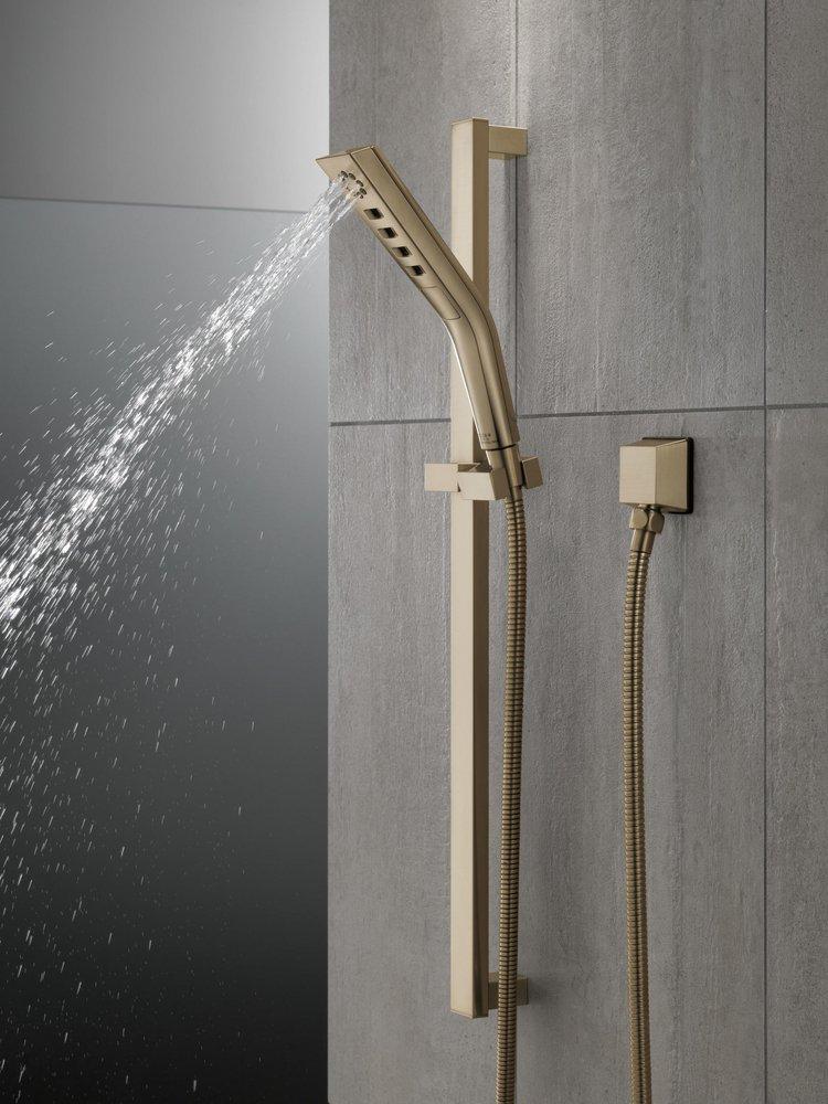 Delta Faucet Lumicoat Champagne Bronze Multi Function Hand Shower 