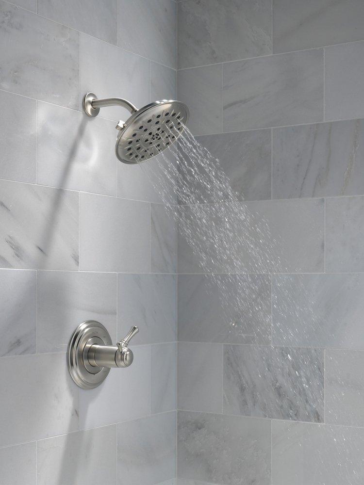 Delta Faucet Lumicoat Stainless Multi Function Showerhead 