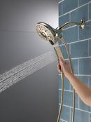 Delta Faucet Lumicoat Polished Nickel Multi Function Hand Shower 