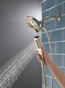 Delta Faucet Lumicoat Polished Nickel Multi Function Hand Shower 
