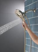 Delta Faucet Lumicoat Polished Nickel Multi Function Hand Shower 