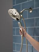Delta Faucet Lumicoat Polished Nickel Multi Function Hand Shower 