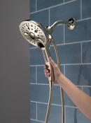 Delta Faucet Lumicoat Polished Nickel Multi Function Hand Shower 