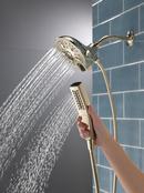 Delta Faucet Lumicoat Polished Nickel Multi Function Hand Shower 