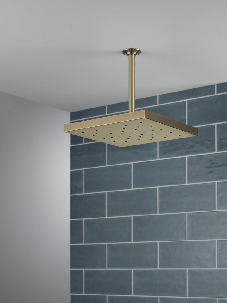 Delta Faucet Lumicoat Champagne Bronze Single Function Showerhead 