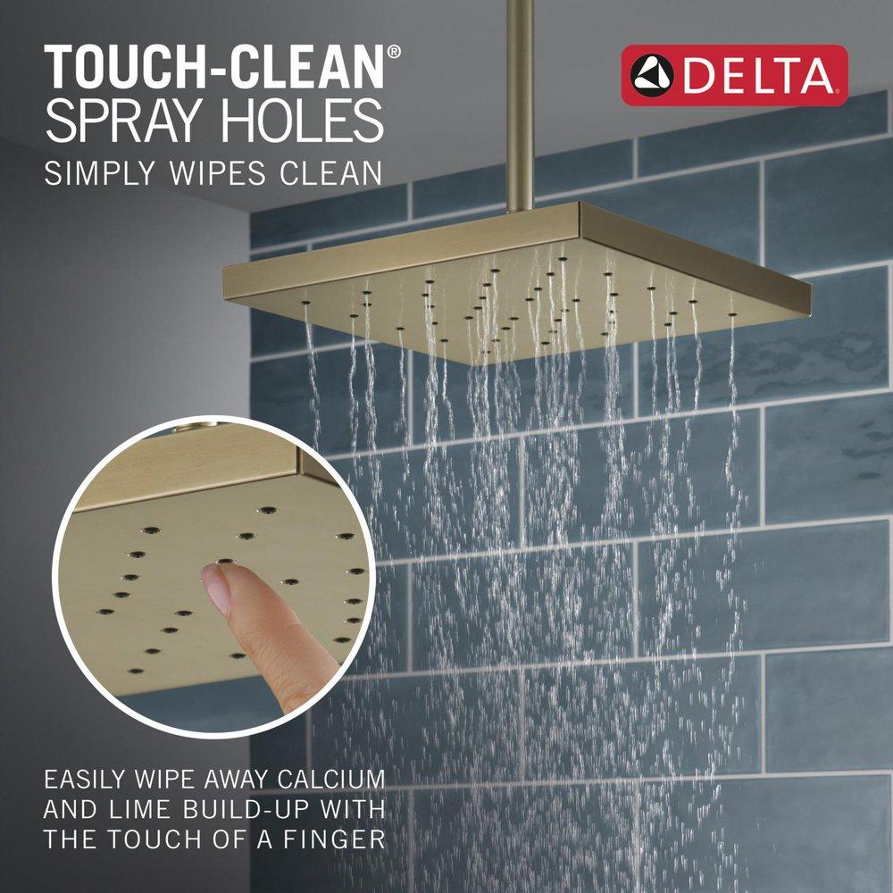 Delta Faucet Lumicoat Champagne Bronze Single Function Showerhead 
