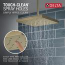 Delta Faucet Lumicoat Champagne Bronze Single Function Showerhead 