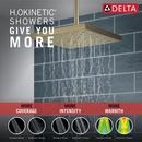Delta Faucet Brilliance&reg; Champagne Bronze Single Function Rain Showerhead 