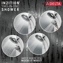 Delta Faucet Lumicoat Chrome Multi Function Showerhead 