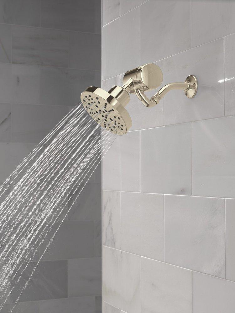 Delta Faucet Lumicoat&reg; Polished Nickel Multi Function Showerhead 