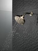 Delta Faucet Lumicoat Polished Nickel Multi Function Showerhead 