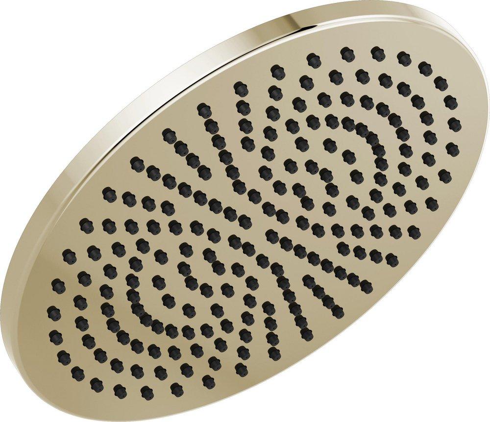 Delta Faucet Polished Nickel Single Function Rain Showerhead 