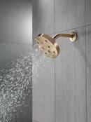 Delta Faucet Lumicoat Champagne Bronze Single Function Showerhead 
