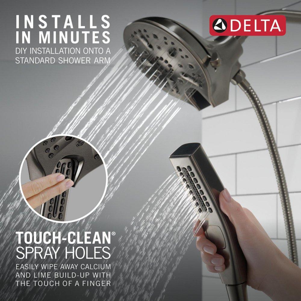 Multi Function Showerhead in Lumicoat® Black Stainless 