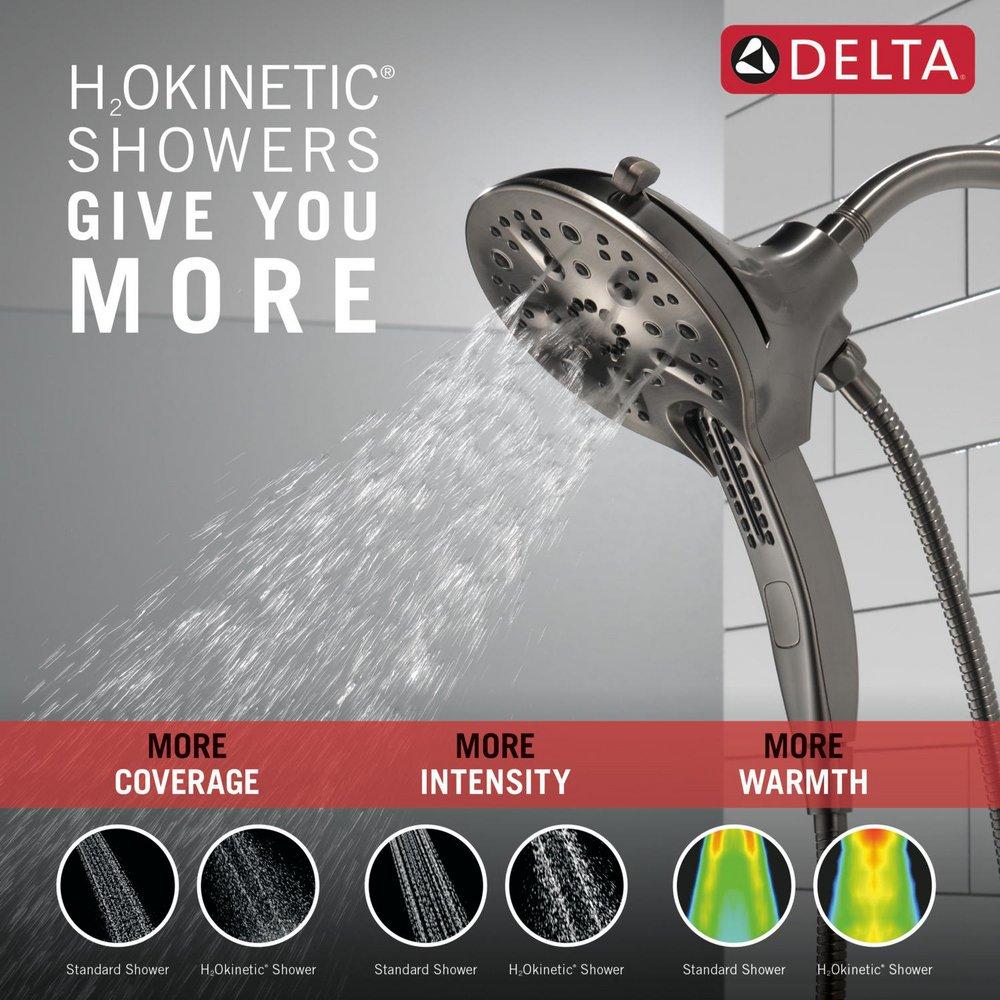 Multi Function Showerhead in Lumicoat® Black Stainless 