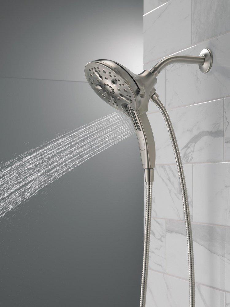 Delta Faucet Lumicoat Stainless Multi Function Hand Shower 