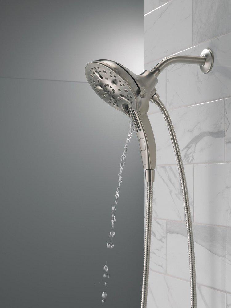 Delta Faucet Lumicoat Stainless Multi Function Hand Shower 