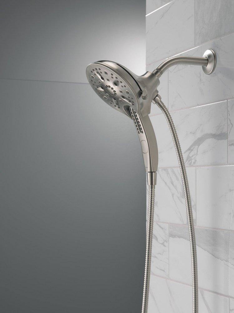 Delta Faucet Lumicoat Stainless Multi Function Hand Shower 