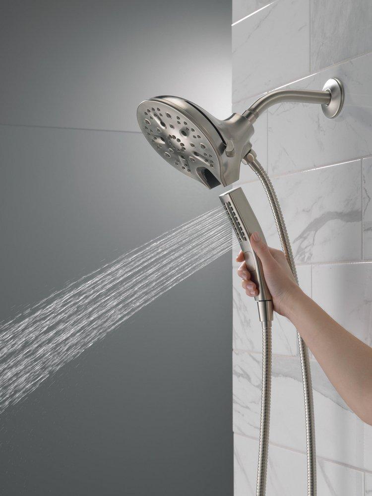 Delta Faucet Lumicoat Stainless Multi Function Hand Shower 