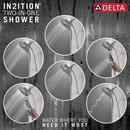 Delta Faucet Lumicoat&trade; Stainless Multi Function Hand Shower 