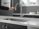 Single Handle Pull Down Sprayer Kitchen Faucet in Arctic Stainless 