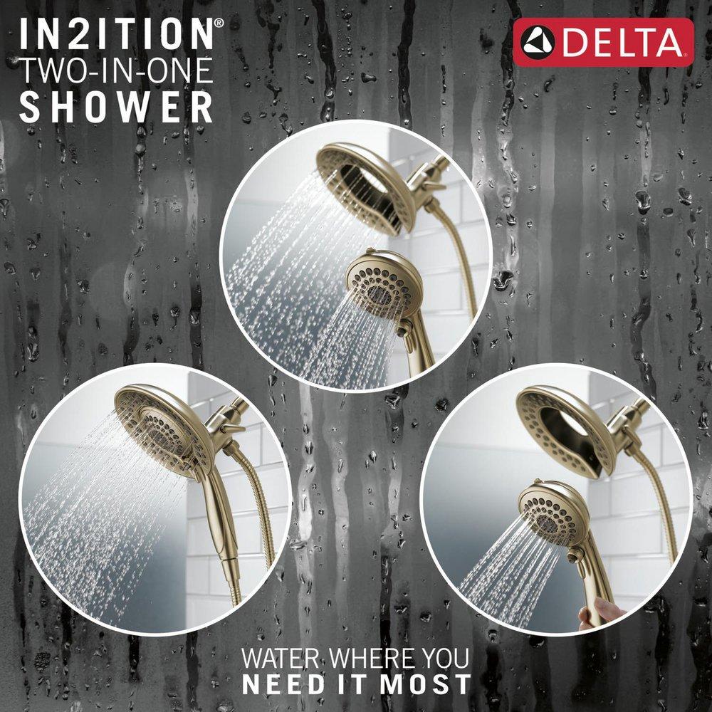 Delta Faucet Lumicoat Champagne Bronze Multi Function Hand Shower 