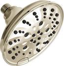 DELTA UNIVERSAL SHOWERING COMPONENTS H2OKINETIC 5-SETTING TRADITIONAL RAINCAN SHOWER HEAD 