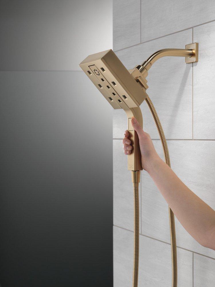 Delta Faucet Lumicoat Champagne Bronze Multi Function Hand Shower 