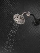 Delta Faucet Lumicoat Stainless Multi Function Showerhead 