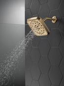 Delta Faucet Lumicoat Champagne Bronze Multi Function Showerhead 