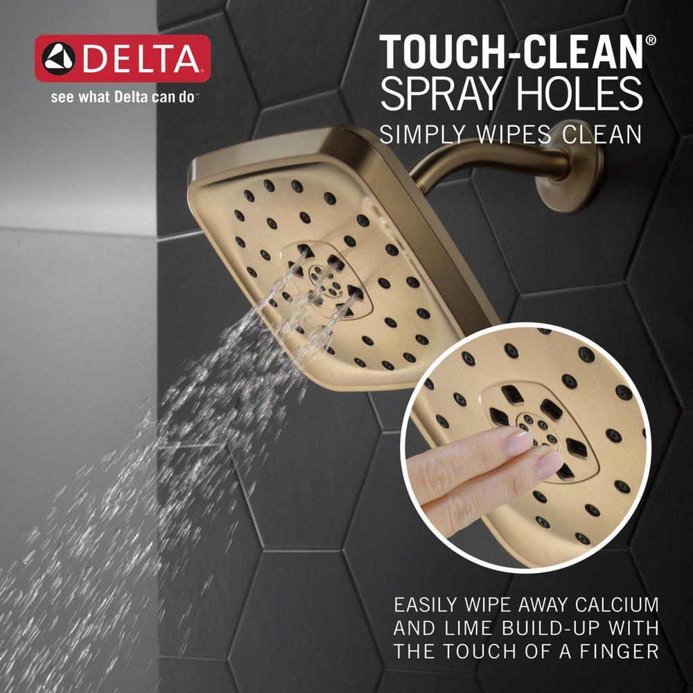 DELTA UNIVERSAL SHOWERING COMPONENTS H2OKINETIC 4-SETTING SHOWER HEAD WITH ULTRASOAK 