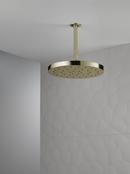 Delta Faucet Polished Nickel Single Function Rain Showerhead 