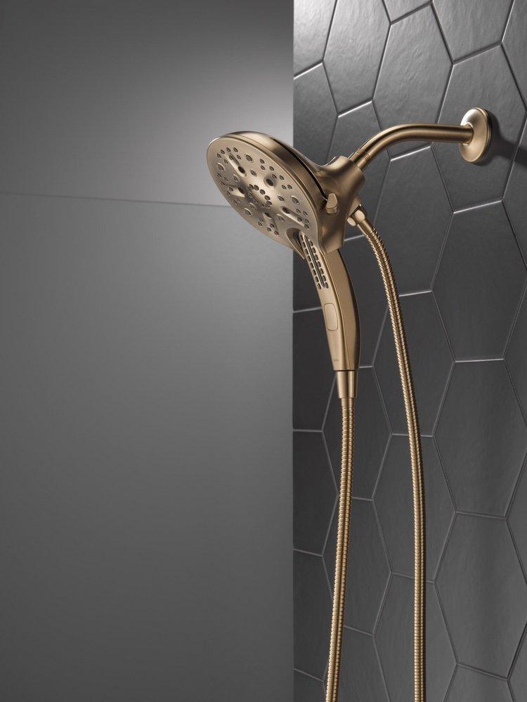 Delta Faucet Lumicoat Champagne Bronze Multi Function Hand Shower 