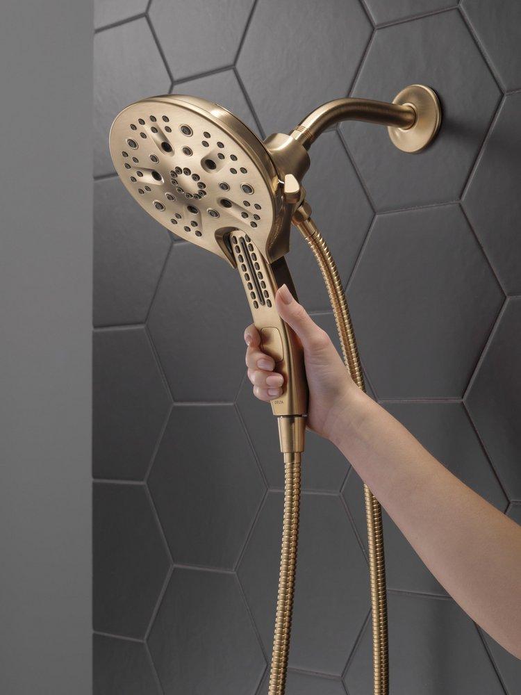 Delta Faucet Lumicoat Champagne Bronze Multi Function Hand Shower 
