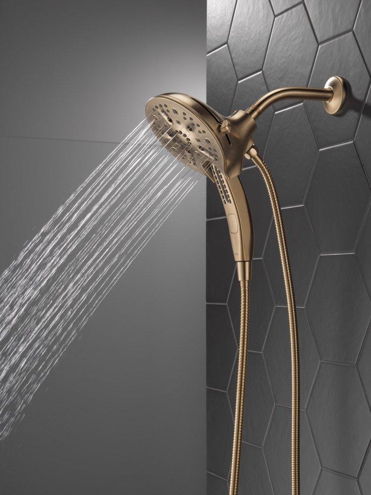 Delta Faucet Lumicoat Champagne Bronze Multi Function Hand Shower 