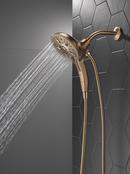 Delta Faucet Lumicoat Champagne Bronze Multi Function Hand Shower 